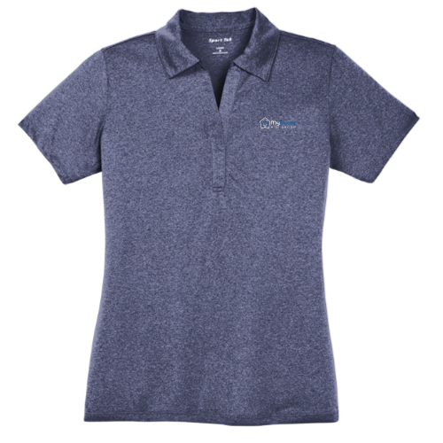 MyHome Nerd - Ladies Heather Contender Polo