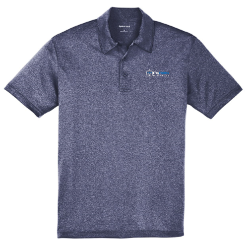 MyHome Nerd - Heather Contender Polo