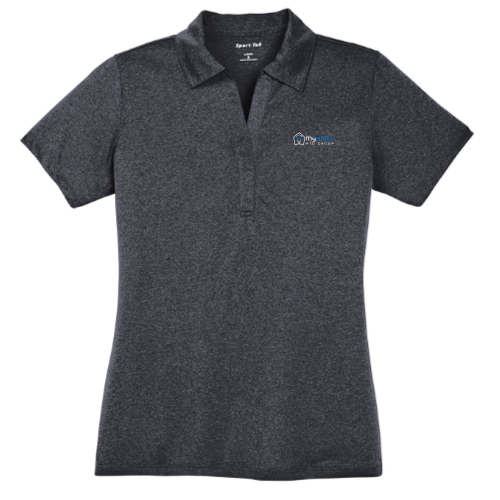 MyHome Nerd - Ladies Heather Contender Polo