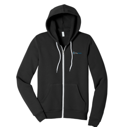 MyHome - Unisex Sponge Fleece Full-Zip Hoodie